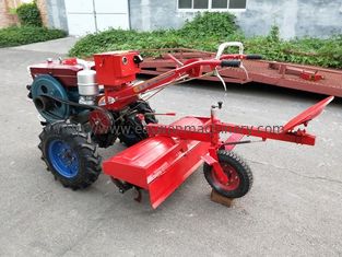 Diesel Engine 10-12HP Small Hand Tractor For Agriculture Single Axle 4 Strokes