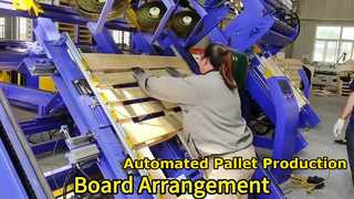 European Automatic Pallet Production Line Showcase