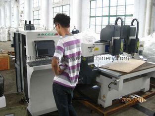 Feeding H200mm Membrane Press Machine MX5826 CNC Automatic Wood Carving Machine