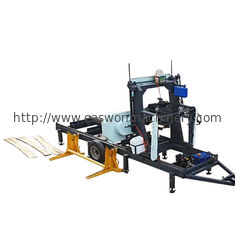 Lumber Factory Bandsaw Wood Mill , T300mm Auto Horizontal Hydraulic Bandsaw Mill