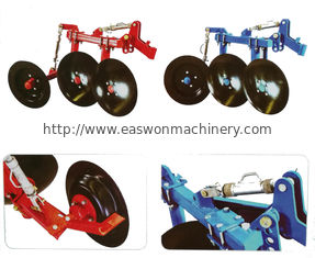 2 Disc Plough W180mm Small Scale Agricultural Machinery For 12-18hp Walking Tractor
