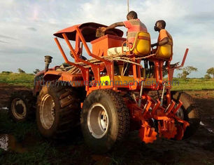 2 Rows Cassava Planter Machine Chop Length 19cm Agricultural Ridger