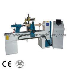 L2500mm Automatic Wood Lathe Machine , Dia400mm Cnc Profile Cutting Machine