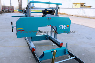 SW26G 9HP Portable Band Sawmill For Gasoline Engine Sawing Diameter 660mm