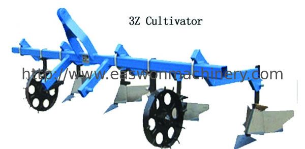 3 Rows Small Scale Agricultural Machinery 15hp Corn Cultivator Machine