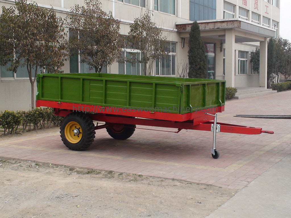 Loading 15HP Farm Tractor Trailer 1500kg 2 Wheels CE approval
