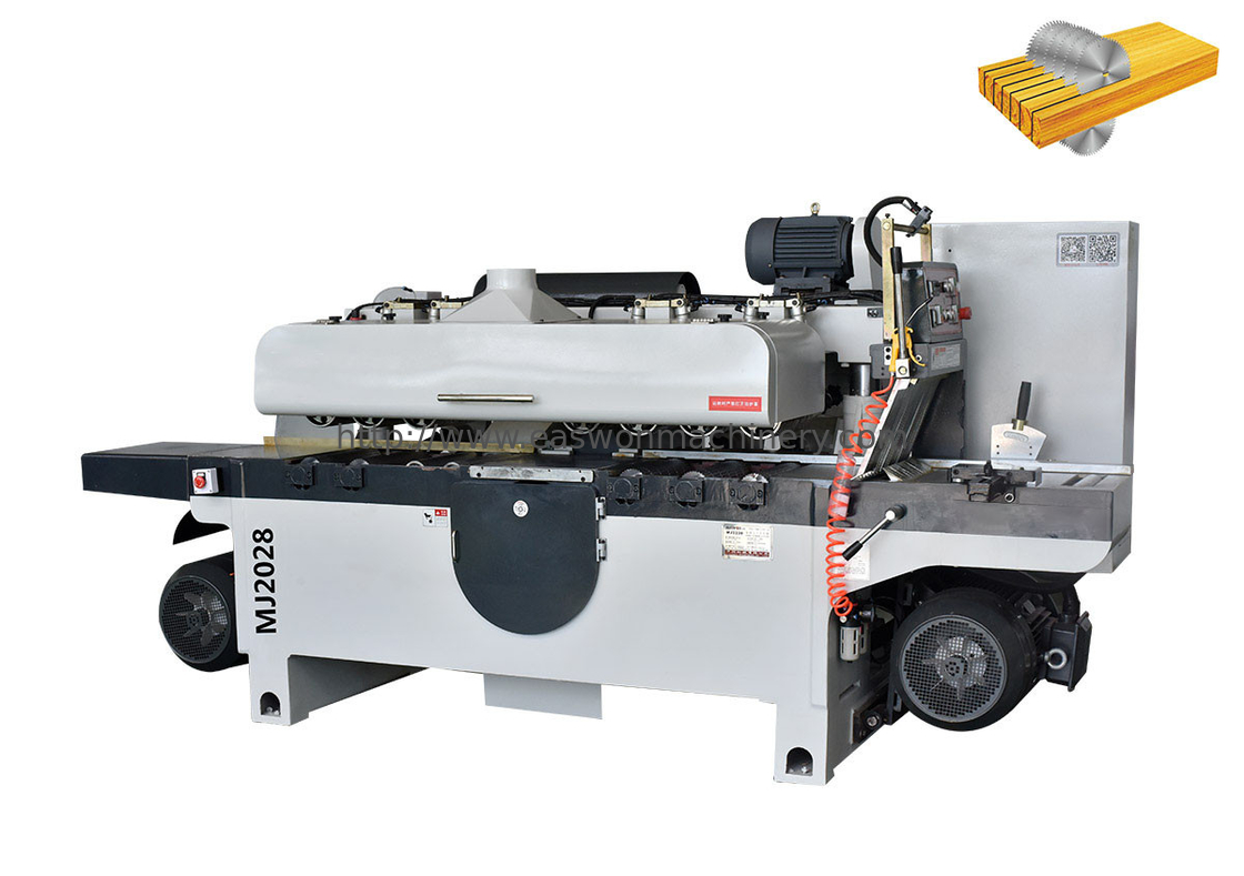Multiple Blade Rip Saw Machine For Anti Corrosion Wooden Houses