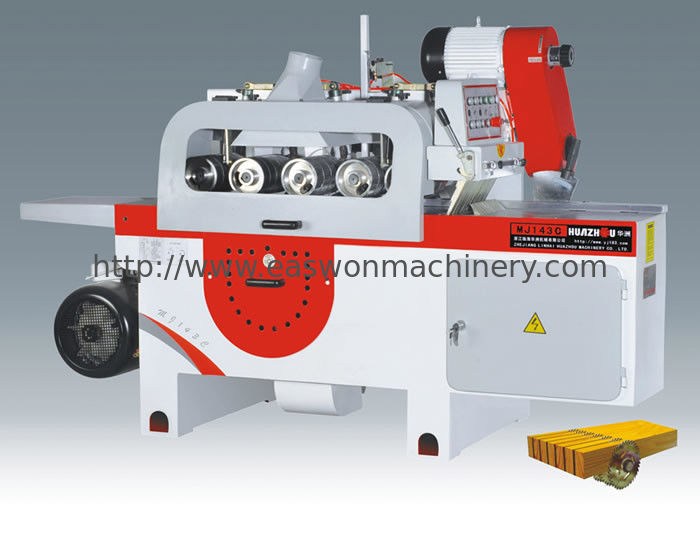 Multi Chip T100mm W250mm Woodworking Band Saw Machine MJ143C Automatic