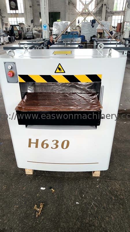 Adjustable Woodworking Thicknesser Machine with 7m/min and 12m/min Feeding Speed H630